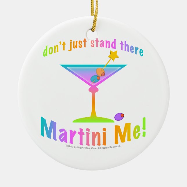 MARTINI YO ornamento (Frente)