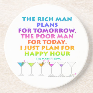 MARTINI ZEN - Plan para la Hora Feliz Posavasos