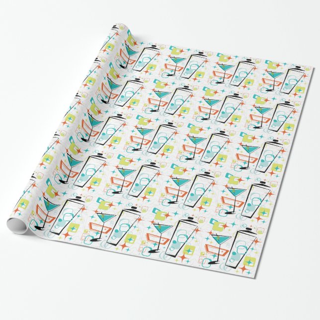 Martinis un papel de embalaje del Ir-Ir (Desenrollado)