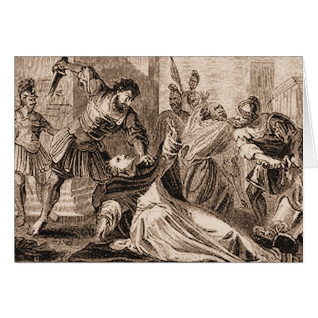 Martrdom de San Jaime (Anverso (Horizontal))