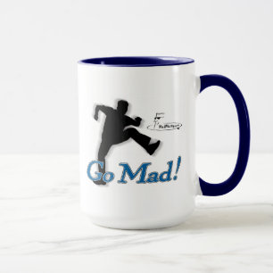 Marty enojado "va enojado!" Taza de café