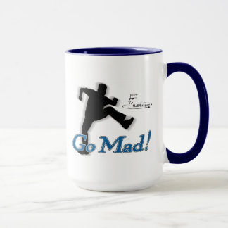 Marty enojado "va enojado!" Taza de café