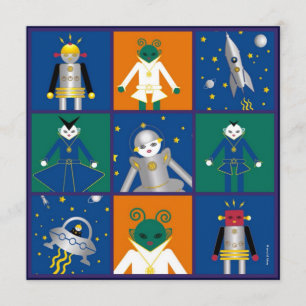 Martzkins en la invitación de la fiesta de