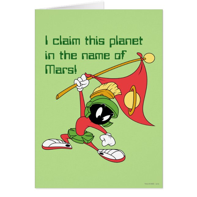 MARVIN EL MARTIAN™ RECLAMANDO planeta (Frente)