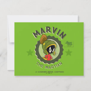 MARVIN LA Tarjeta de VESTIMENTO REtro MARTIAN™