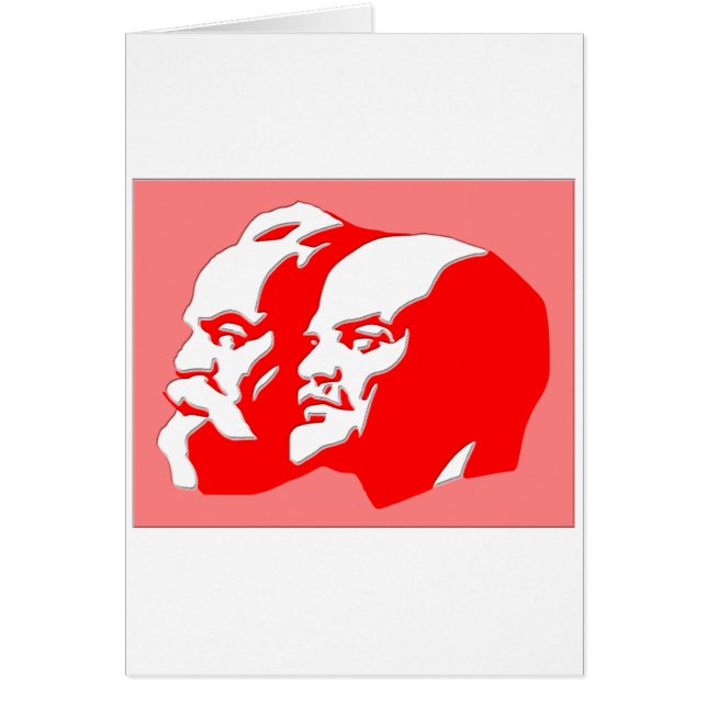 Marx y Lenin (Frente)