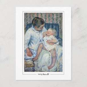 Mary Cassatt #11 - Tarjeta postal de arte fino