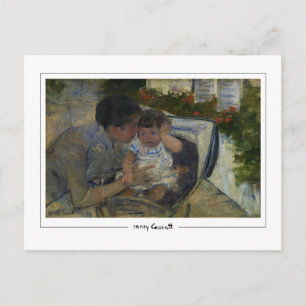 Mary Cassatt #12 - Tarjeta postal de arte fino