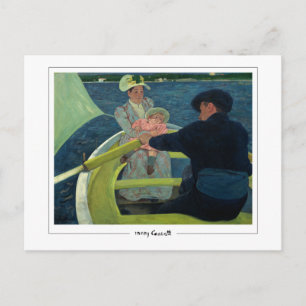 Mary Cassatt #13 - Tarjeta postal de arte fino