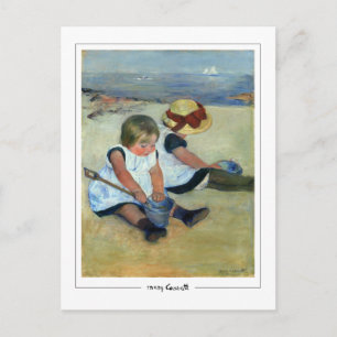 Mary Cassatt #140 - Tarjeta postal de arte fino