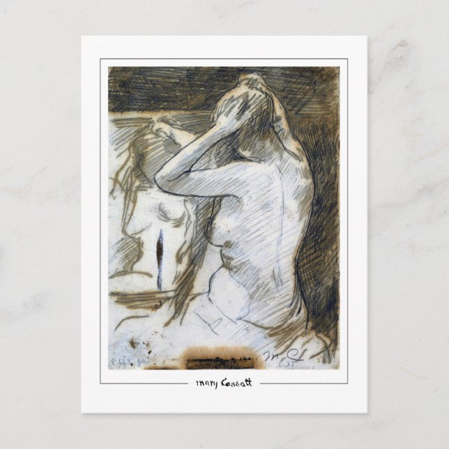 Mary Cassatt #141 - postal Bella Artes (Anverso)