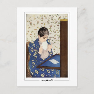 Mary Cassatt #150 - Tarjeta postal de arte fino