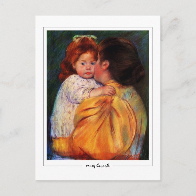 Mary Cassatt #165 - postal Bella Artes (Anverso)