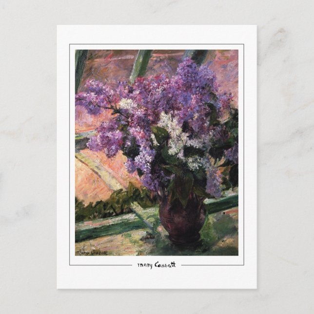 Mary Cassatt #176 - postal Bella Artes (Anverso)