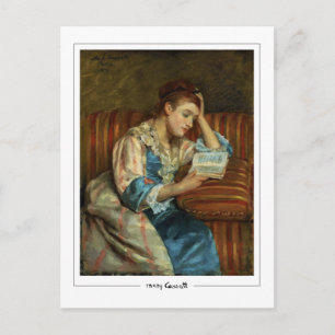 Mary Cassatt #184 - Tarjeta postal de arte fino