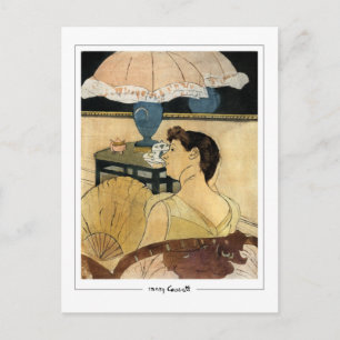 Mary Cassatt #190 - Tarjeta postal de arte fino