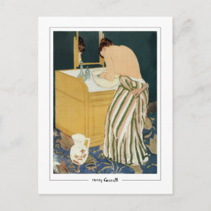 Mary Cassatt #210 - Tarjeta postal de arte fino