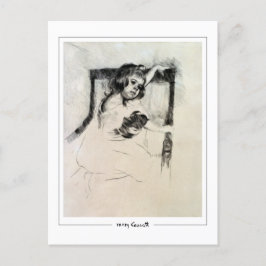 Mary Cassatt #256 - postal Bella Artes