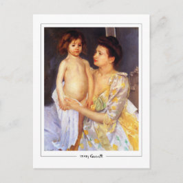Mary Cassatt #266 - postal Bella Artes