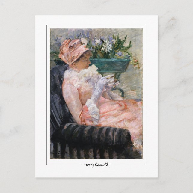 Mary Cassatt #26 - postal Bella Artes (Anverso)
