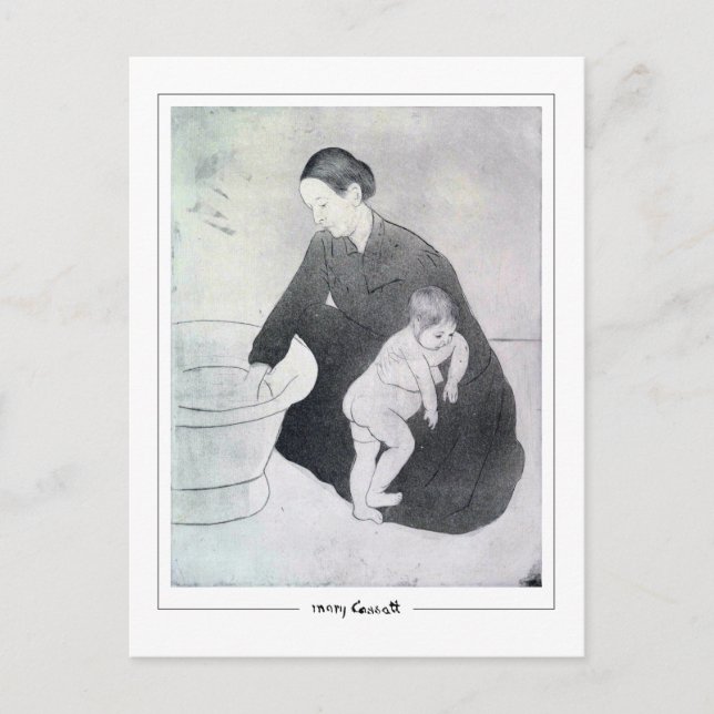 Mary Cassatt #289 - postal Bella Artes (Anverso)