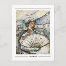 Mary Cassatt #312 - postal Bella Artes