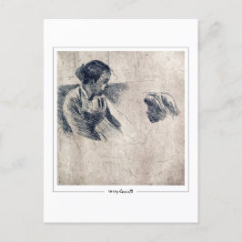 Mary Cassatt #342 - postal Bella Artes