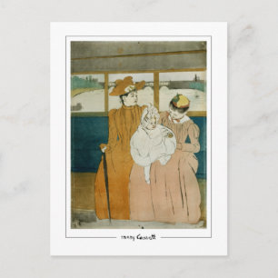 Mary Cassatt #3 - Tarjeta postal de arte fino
