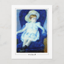 Mary Cassatt #415 - Tarjeta postal de arte fino