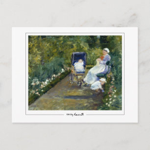 Mary Cassatt #5 - Tarjeta postal de arte fino