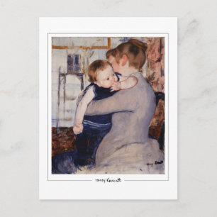 Mary Cassatt #6 - Tarjeta postal de arte fino