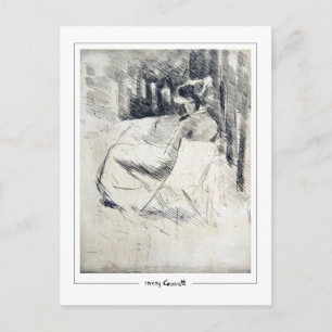 Mary Cassatt # 81- - Tarjeta postal de bellas arte