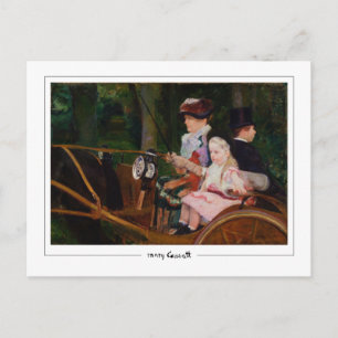 Mary Cassatt #8 - Tarjeta postal de arte fino