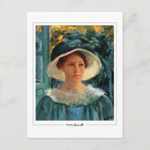Mary Cassatt #90- - Tarjeta postal de arte fino