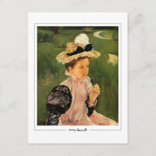 Mary Cassatt # 92- - Tarjeta postal de arte fino