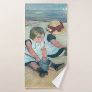 Mary Cassatt - Niños jugando en la playa