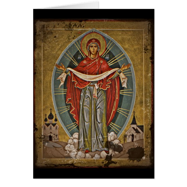 Mary el Protector Theotokos (Frente)