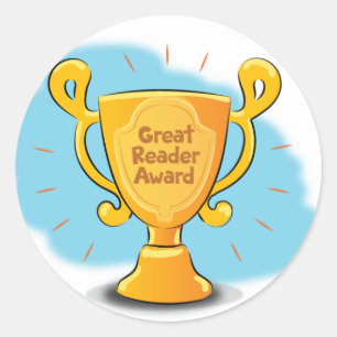Mary Lee al Pegatina "Great Reader Award"