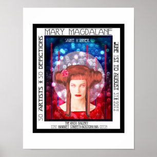 Mary Magdalane Galería de Arte Mostrar Poster de M