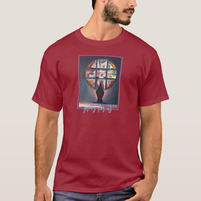 Mary reza por nuestra camiseta (Anverso)