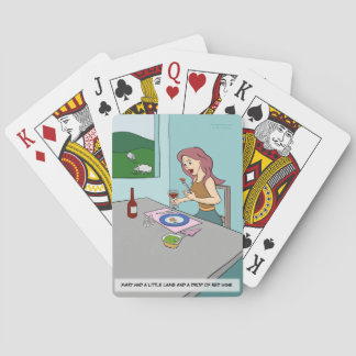 Mary Tenía unas cartas de cordero