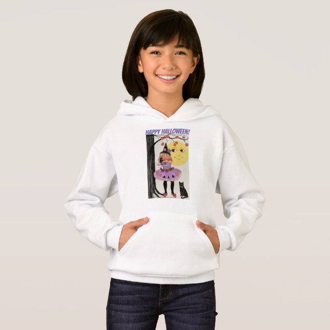 Mary y la sudadera de Halloween en la Luna (Anverso completo)