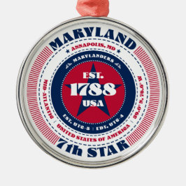 Maryland 7.º Ornamento Estatal de Navidad