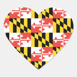 Maryland Flag Pegatinas
