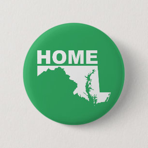 Maryland Hogar Lejos Del Pin De Insignia Del Botón