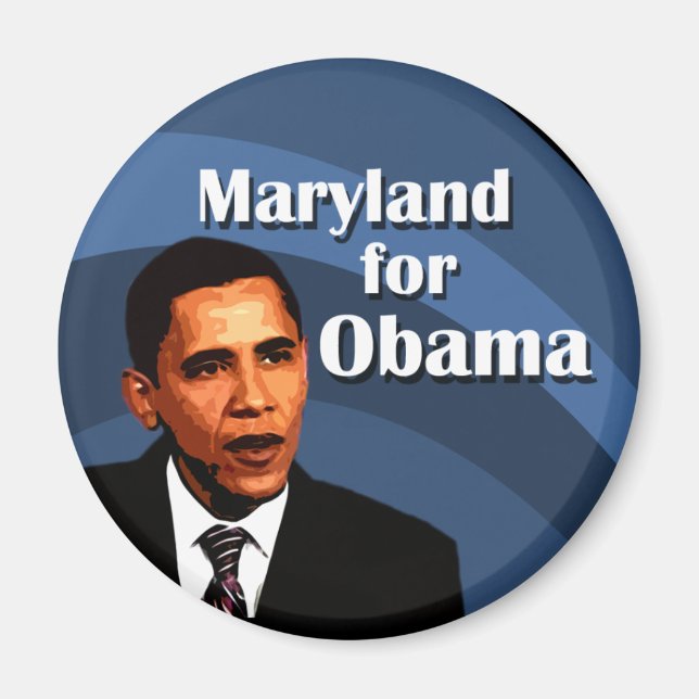 Maryland para el imán de Obama (Frente)