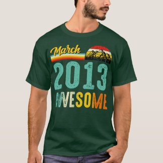 Marzo de 2013 Nacimiento de la camiseta de regalo