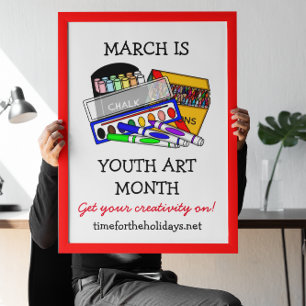 Marzo es el mes del arte juvenil