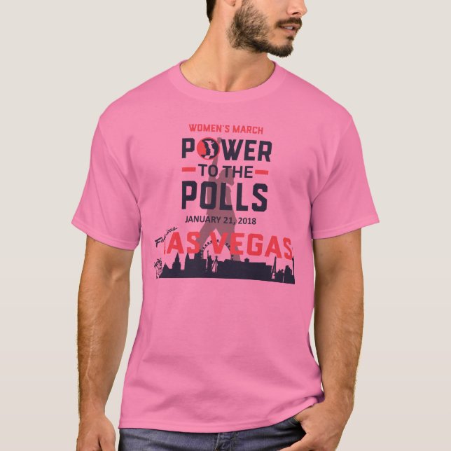 Marzo Las Vegas - camiseta básica de las mujeres (Anverso)