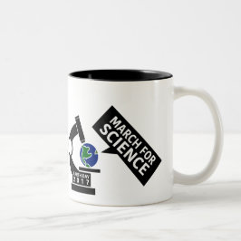 Marzo oficioso para la taza del dos-tono de la